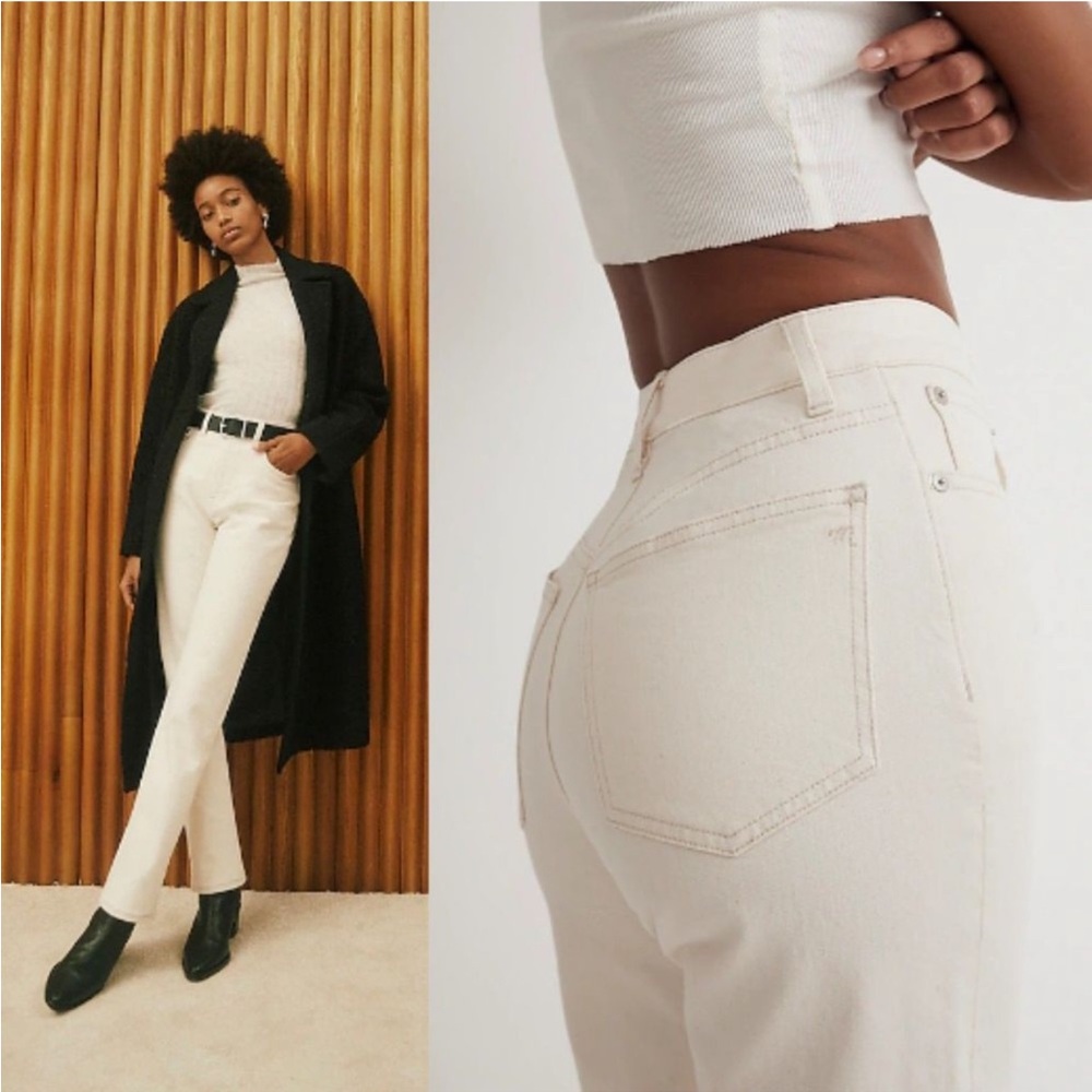 Madewell The Perfect Vintage Straight Jean Vintage Canvas - 32
